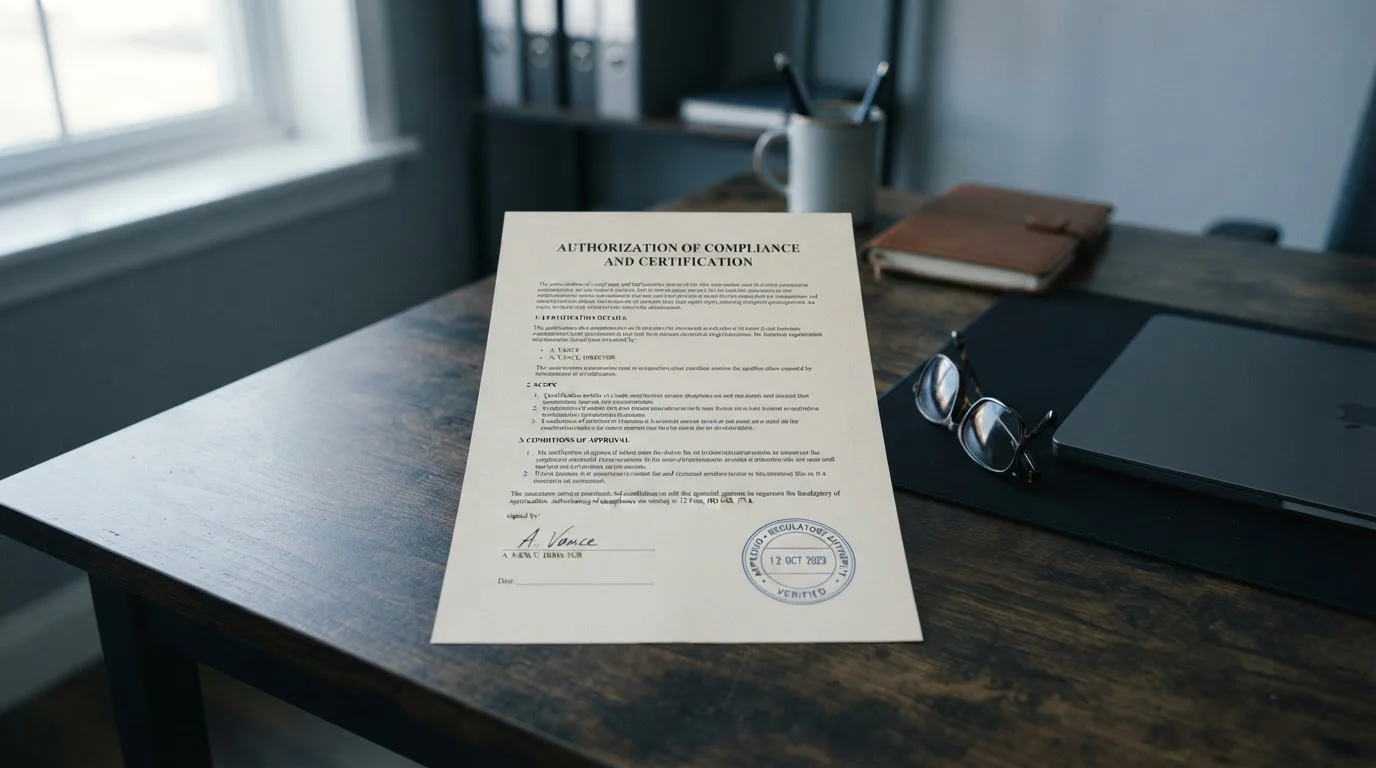 UK gambling regulation document on a desk, representing crypto casino rules